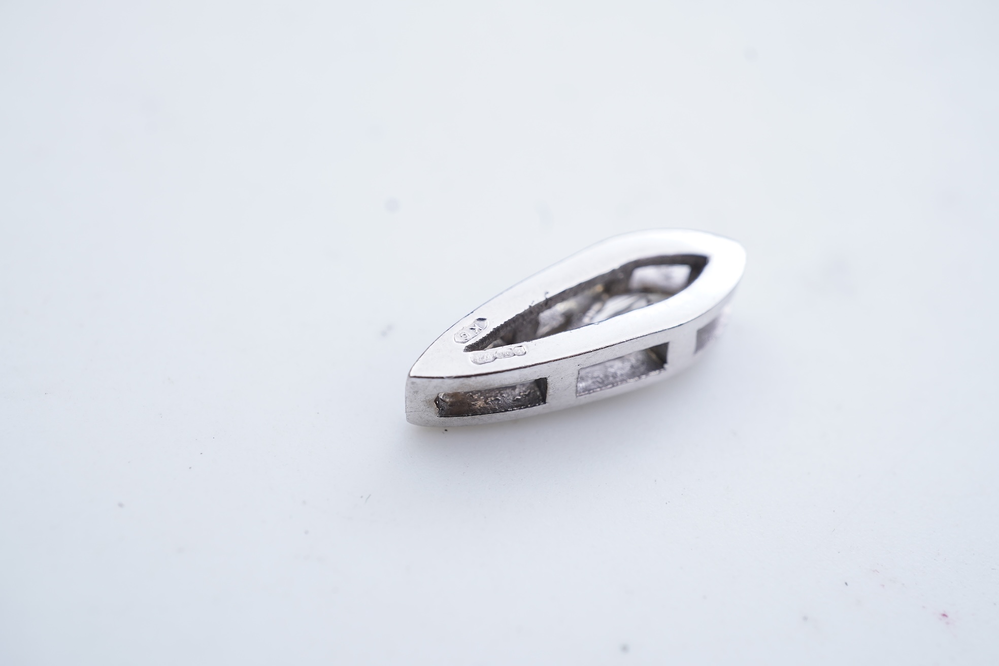 A diamond pendant